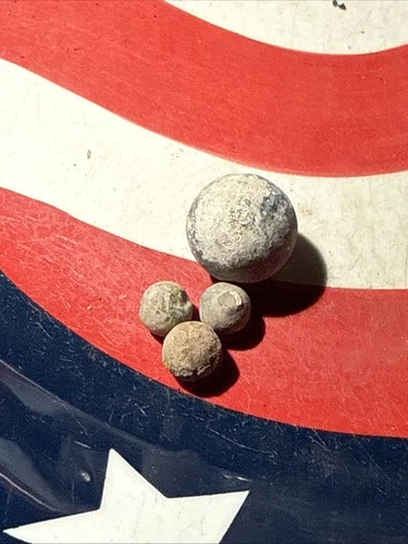 Dug Civil War 💥 🇺🇸 💣 Buck N Ball Bullet Set