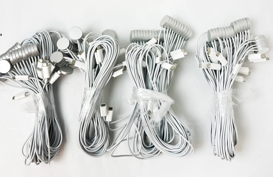 批量 10 件 原装 正品 Apple Watch 磁性 快速充电器 转 USB-C 电缆(1M) — 第 2/3 张图片