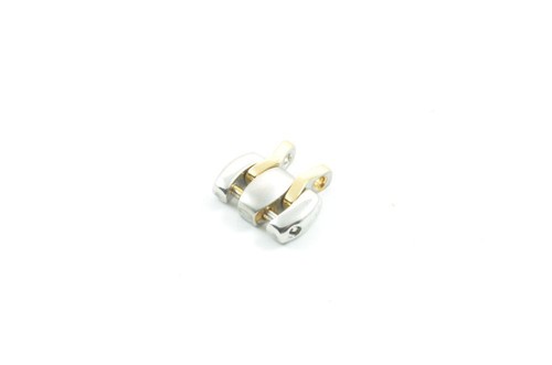 Maurice Lacroix Ladies Spare Membered Link Steel/Gold 11MM Selena - 第 1/1 張圖片