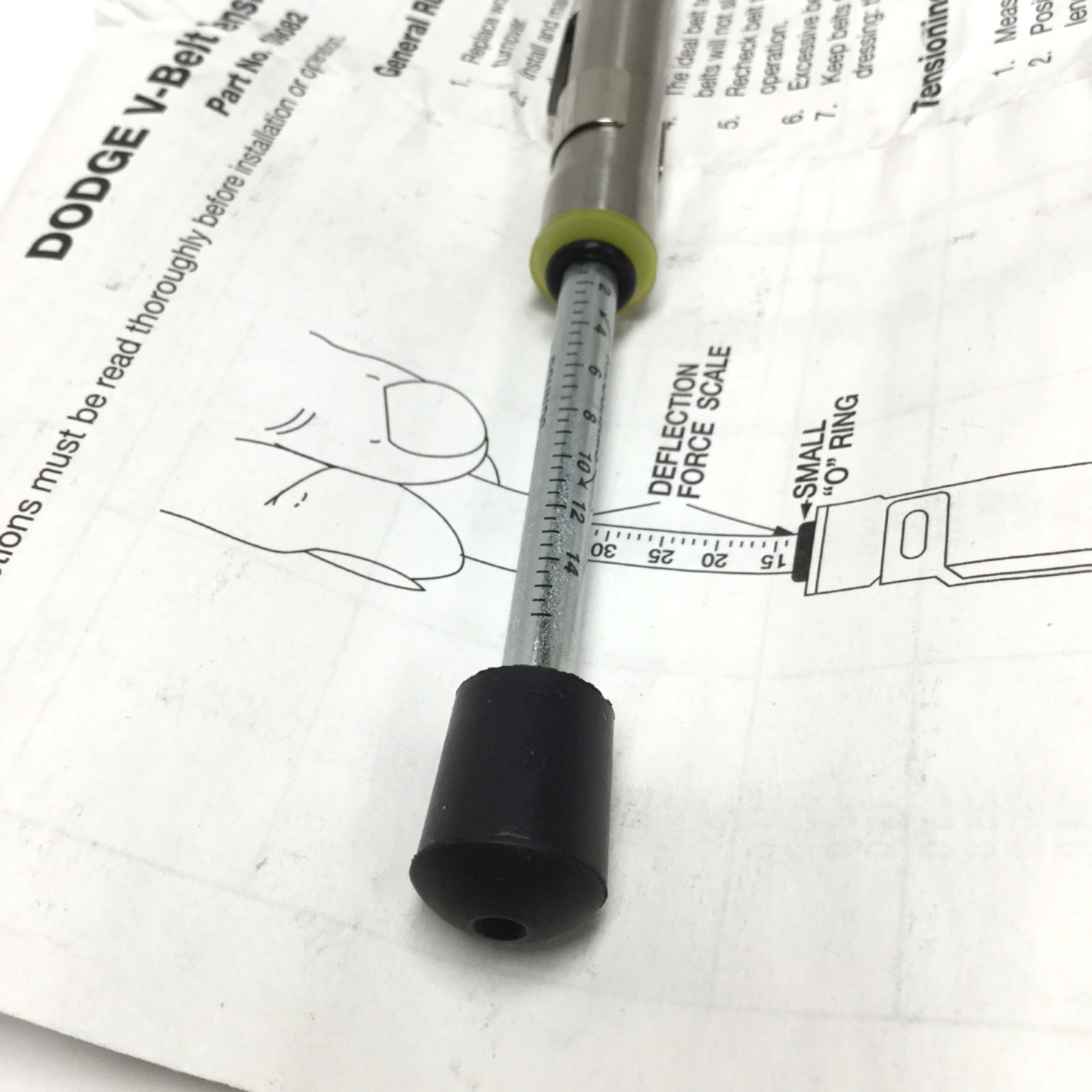 Dodge 109082 Vbelt Belt Tension Tester for sale online eBay