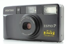 WORKS Near MINT Pentax Espio P Zoom 35mm Film Camera Black From Japan 486