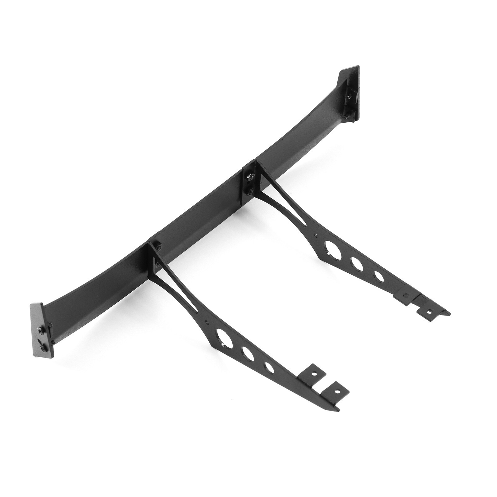 Black 1/10 RC Rally Car Rear Spoiler Wing Compatible with Tamiya TT02 XV01