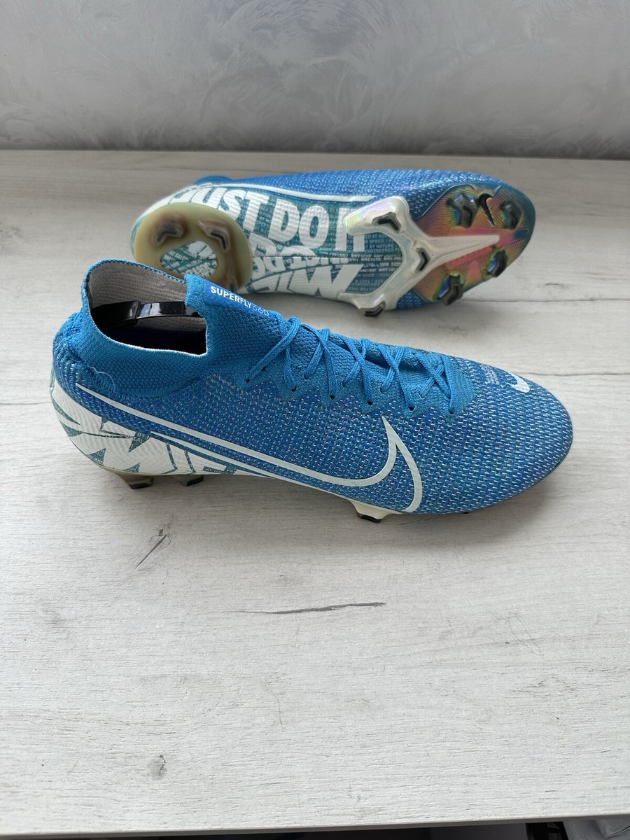 Nike Mercurial Superfly 7 Elite FG Blue Football Cleats Boots US12