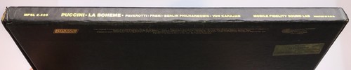 Puccini : La Boheme Pavarotti Limited 2 LP Mofi MFSL 2-526 Mobile Fidelity Sound - Picture 14 of 14