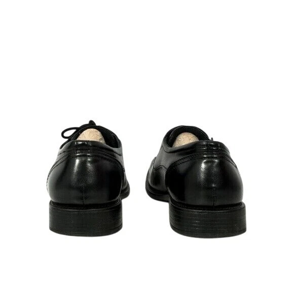 Zapatos de vestir Delli Aldo para hombre de cuero negro Oxford con cordones talla 11 Foto 3 de 4
