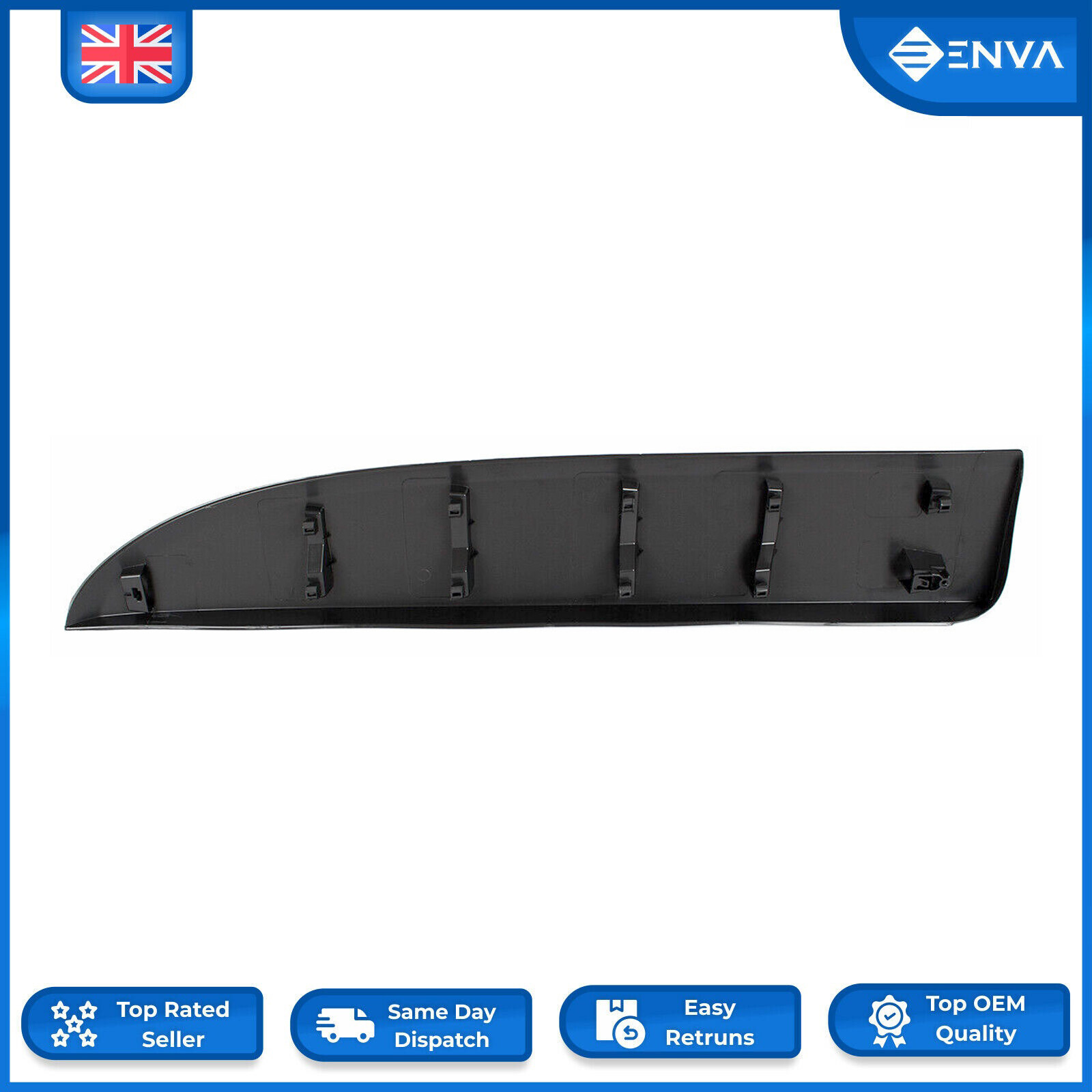Panel Protector De Moldura Lateral Derecha Para Trafic Mk3, Vivaro B, Talento – Plástico, OEM 828208208R