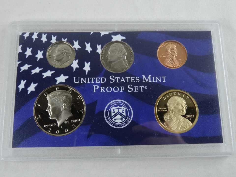 2003-S US Mint Proof Set 10 Coin Set OGP Original Government Packaging COA - Image 4 of 4