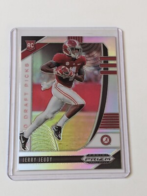 Panini Prizm Draft Picks 2020 Jerry Jeudy Broncos Rookie RC Silver NFL