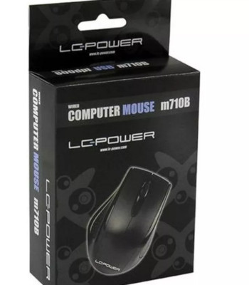 LC-Power LC-m710B optische USB-Maus 800dpi schwarz