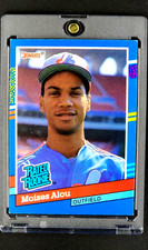 1991 Donruss #38 Moises Alou RC Rated Rookie Montreal Expos Baseball Card. rookie card picture