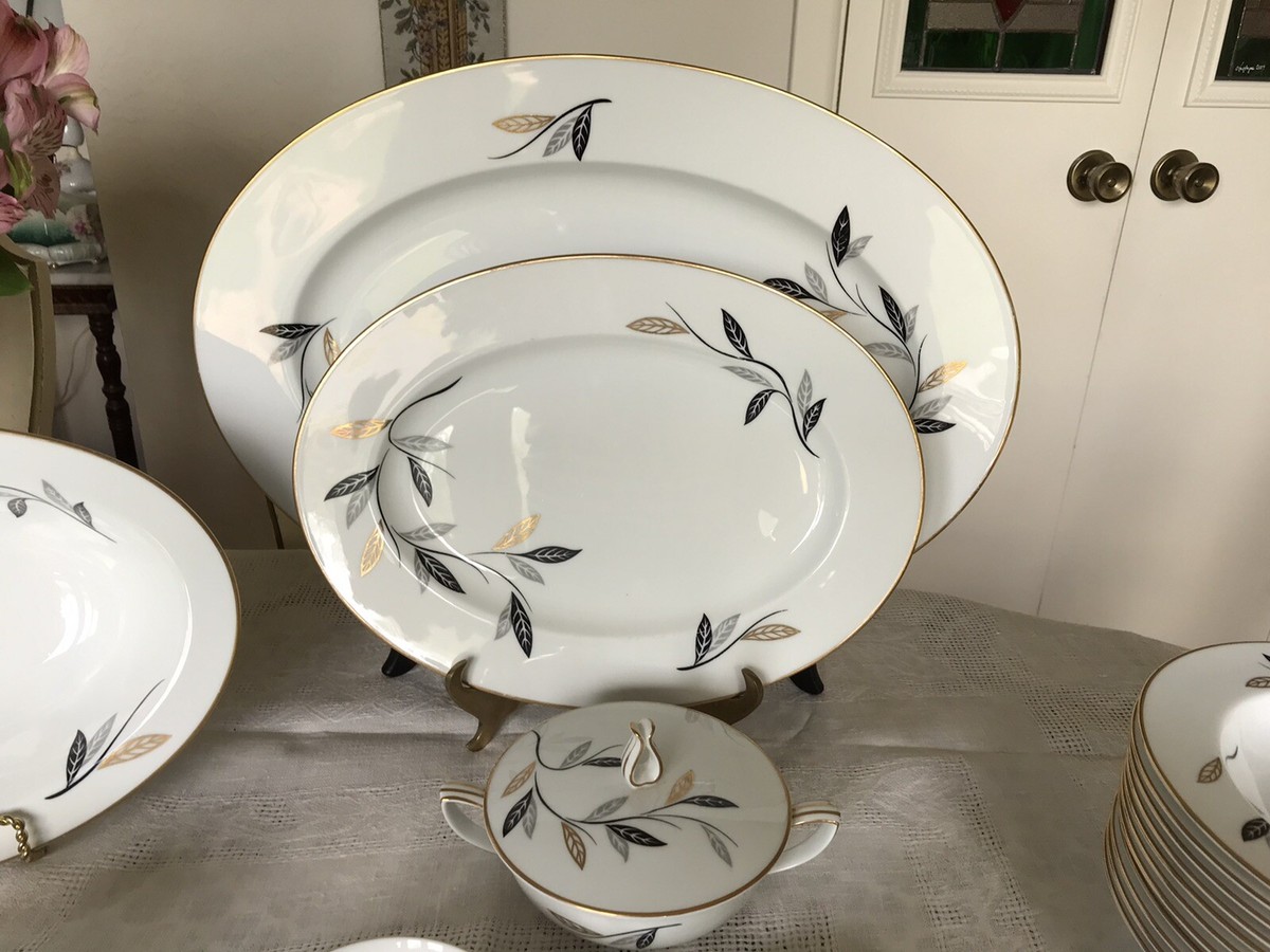 NORITAKE-DINNERWARE -Fine China Japan 6907 -7Pieces -10 Place