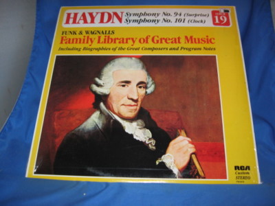 Joseph Haydn-Symphony No. 94, Symphony No. 101-1984 MINT[INV-32