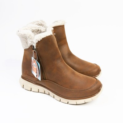 sketchers tan boots