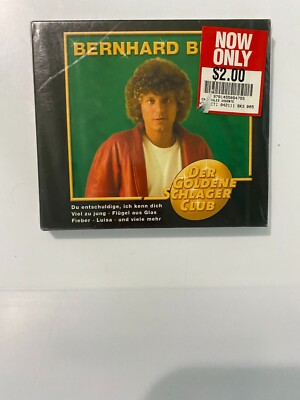 Goldener Schlager club - Bernhard Brink - CD - NEW SEALED- wrap has scratches
