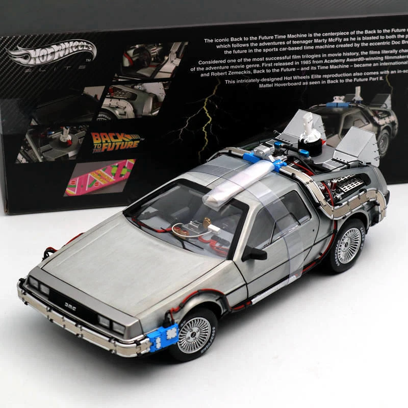 やっしー ホットウィール デロリアン 1/18 ホットウィール ベーシック