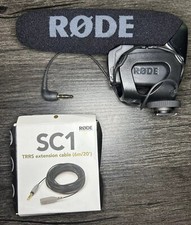  UNTESTED Rode VideoMic Pro Shotgun Condenser Microphone Professional Audio