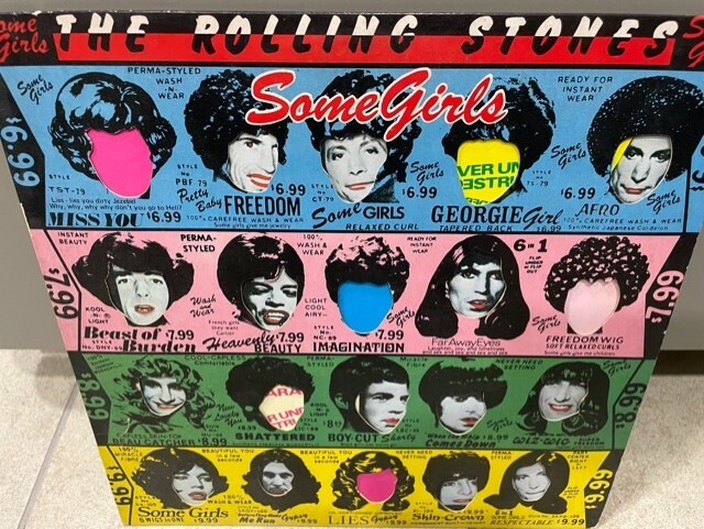【レコードレア】The Rolling Stones Some Girls LP THE ROLLING STONES Some Girls 1978 1st Version (Die Cut with