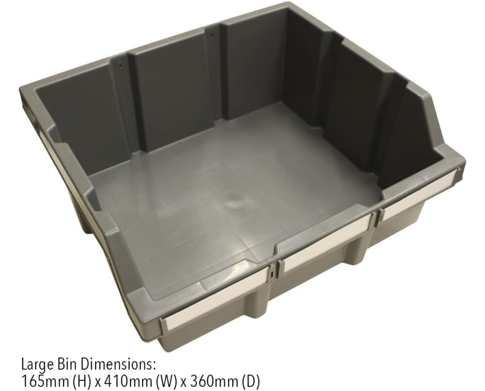 Storage Bins Commercial Racking Shelving Wheels 21/24/42 Storage bins