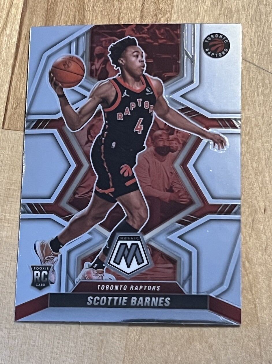 2021-22 Mosaic Scottie Barnes #207 Rookie Card Toronto Raptors RC