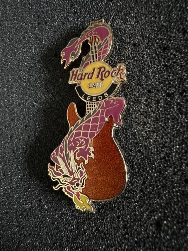 Hard Rock Cafe Pin LEEDS - 2004 Dragon Guitar Series - LE 200