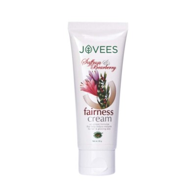 Jovees Ayurveda Saffron Bearberry Fairness Cream | 60 Gram,