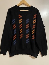 Vintage Giorgio Hochwertige Strickpullover Gr.52 mit Wolle Blend