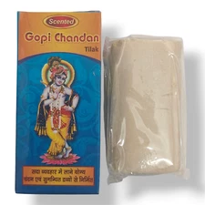 Natural Gopi Chandan, Kesriya Pooja Tilak Powder for Pooja,50gm (Pack Of 2)