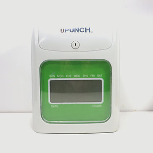 Upunch HN3000 Electronic Non-Calculating Time Clock In Tested and Working