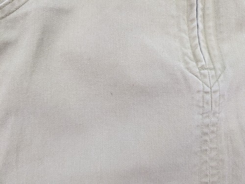 Palmetto's Girl's Jumper Dress Size L Beige Khaki Denim 90s Y2K FLAWS - Picture 12 of 23