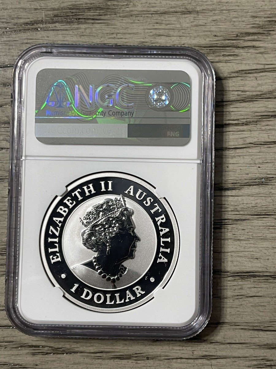 2021 Perth Australia Kookaburra 1oz Silver Coin F15-Privy NGC MS69