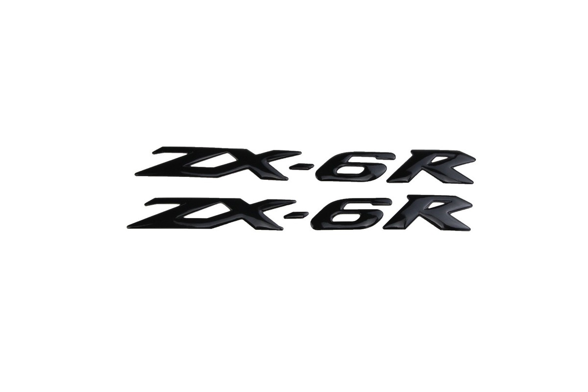 KODASKIN Motorcycle 3D Raise ZX-6R Emblem Stickers Decal for