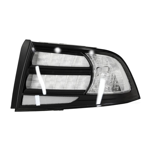 Rear Tail Light For 2004-2008 Acura TL Black Housing Clear Lens Halogen LH RH - Picture 16 of 24