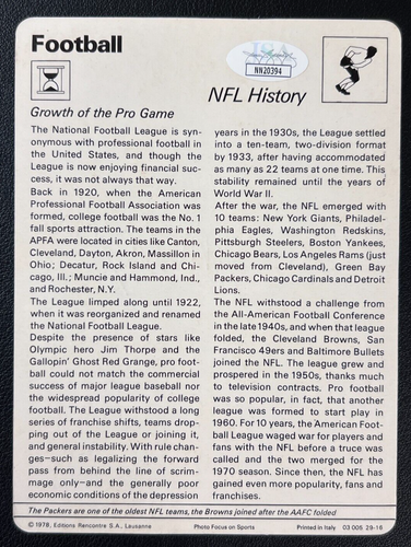 Jim Taylor Signedx2 1978 Sportscaster #29-16 JSA w/COA NFL G.B. Packers HOF '76! - Picture 3 of 4