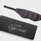 CURA Weighted Eye Mask Soft and Breathable Bamboo Sleep Eye Mask