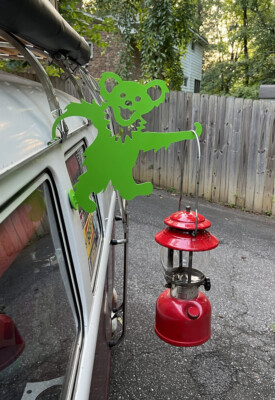 Grateful Dead ''Dead Bear'' Hanger for Lanterns, Plants, and Other Adventures VW