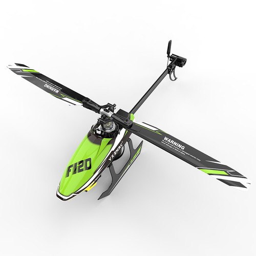 YXZNRC F120 RC Helicopter 2.4G 6CH 6-Axis Gyro 3D Brushless Motor Flybarless - Picture 10 of 17