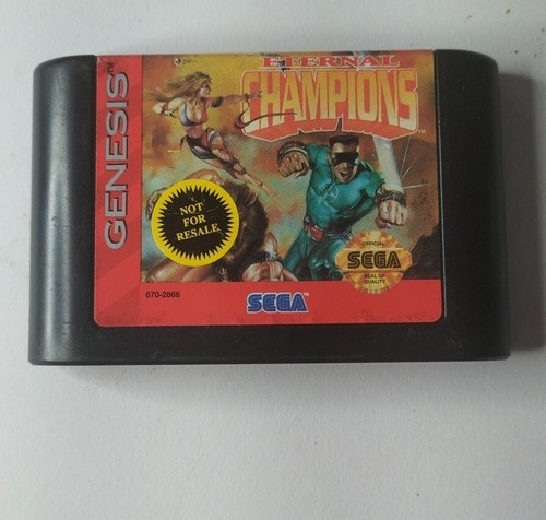 Eternal Champions - SEGA Genesis 🎮Manual (1993) - Free domestic postage - Picture 2 of 6
