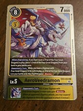 AeroVeedramon EX3-033 R Digimon CCG