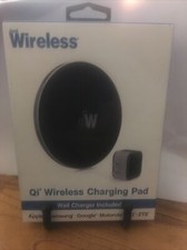 Just Wireless Qi Wireless Charging Pad Compatible with ALL Qi Enabled Devices