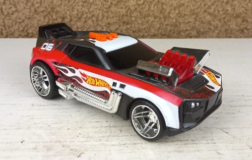 Hot Wheels FLASH DRIFTERS 6.75" Moving, Light, Sounds Car Vehicle TOY STATE 2014