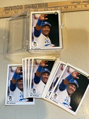 1990 Upper Deck - #75 Bo Jackson - Per Card .. Many available