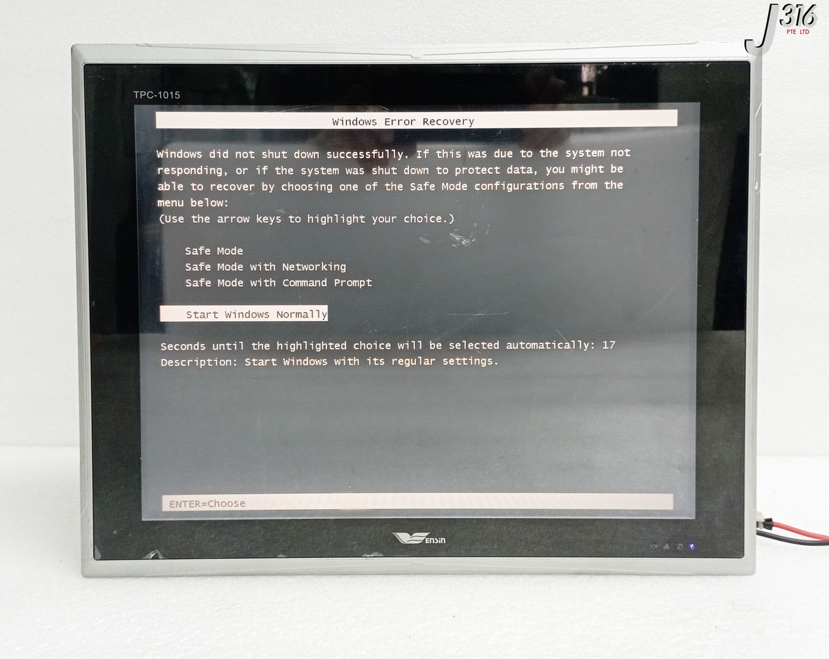 29368 VENSIN INDUSTRIAL TOUCH PANEL PC TPC-1015-J1900 | eBay