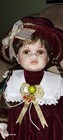 Collectible Memories Genuine porcelain doll Camille 16 In — photo 2