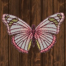 Butterfly Embroidered Patch   Iron On
