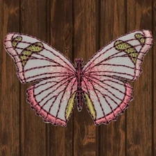Butterfly Embroidered Patch — Iron On