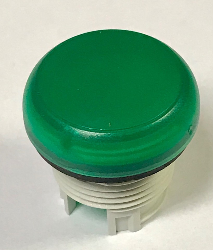 Eaton M22-L-G Green Pilot Light — M22 Thread Indicator Light, 22mm, Green Lens-624339