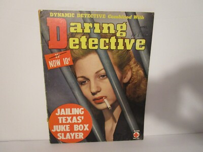 Vintage DARING DETECTIVE April 1943 (Sex & True Crime) Postmortem photos