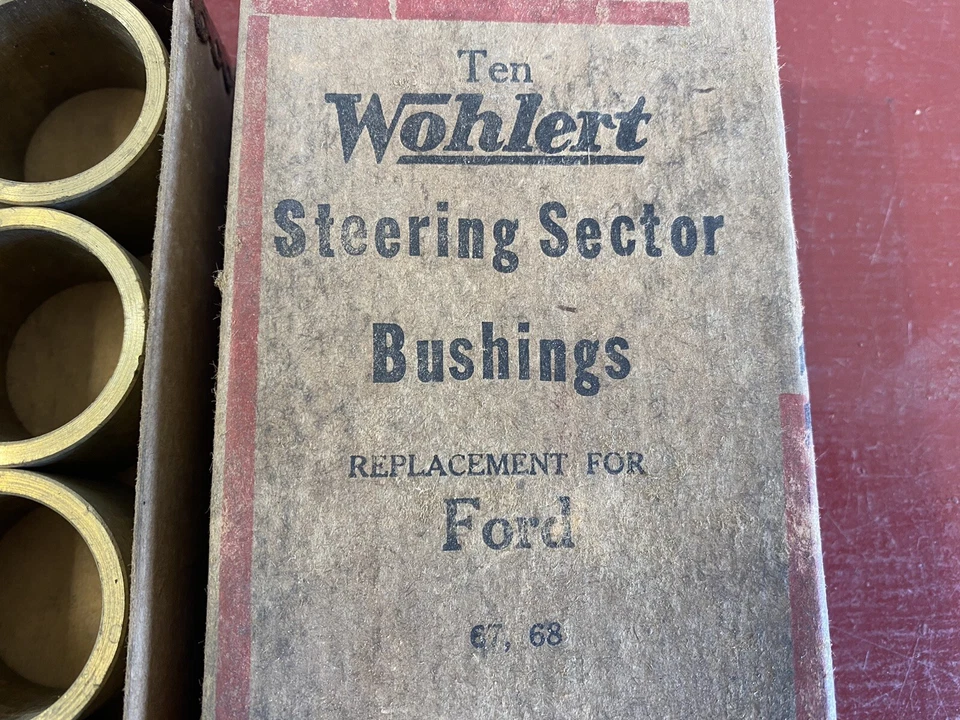 Ford Modelo 67 68 1936 buje sector dirección (10) caja Ford 1W-68-3576 Foto 2 de 4