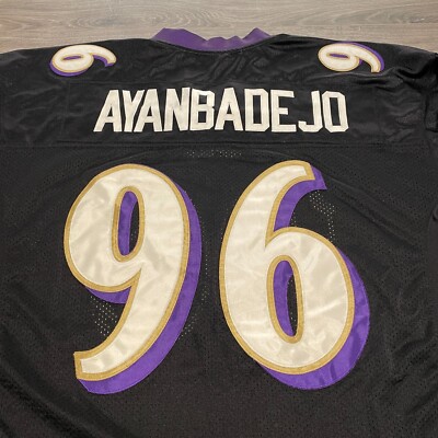 Brendon Ayanbadejo #96 Baltimore Ravens NFL Authentic Reebok