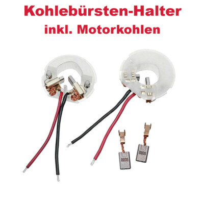 2x Motorkohlen-Halter inkl. Motorkohlen für Hilti 2042535 SFC 14-A ETL / JP assy